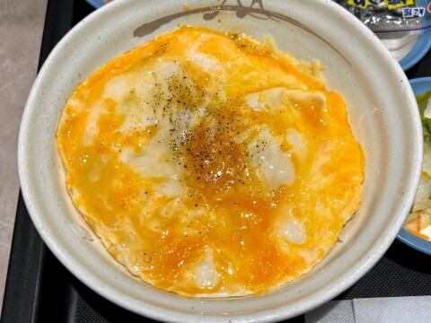 【松屋】「とろっとたまご丼」 2025年1月版【朝メニュー】
