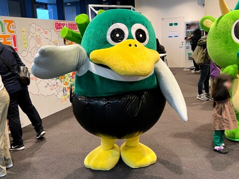 【ゆるキャラ】越谷特別市民「ガーヤちゃん」（2024年11月）【第3回おいで埼玉！/東京ソラマチ】