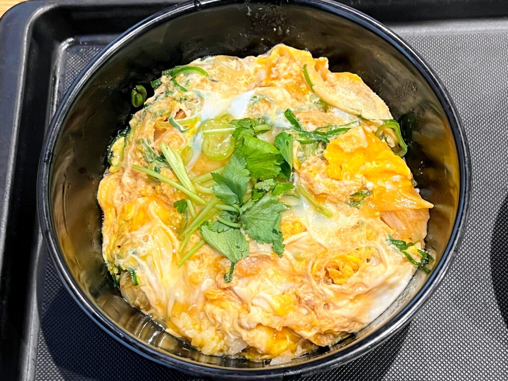 【松のや】玉子丼【朝メニュー】