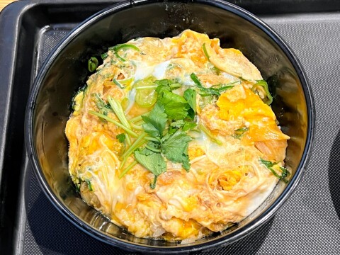 【松のや】玉子丼【朝メニュー】