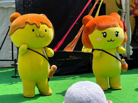 【ゆるキャラ】埼玉県秩父市の「ポテくまくん」「ぷめるちゃん」＠さいたまスーパーアリーナ【VIVA LA GARDEN 2025】