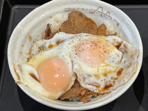 【松屋】今治焼豚玉子飯（2025年4月下旬）【店舗限定】