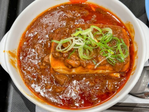 【松屋】「富士山豆腐の本格麻婆定食」 2023年7月【過去の販売品】