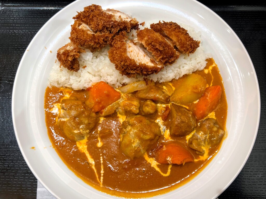 【マイカリー食堂】ごろごろ野菜チキンむねかつバターチキンカレー（トッピングチキン・松のや併設店限定） 2024年5月【期間限定】