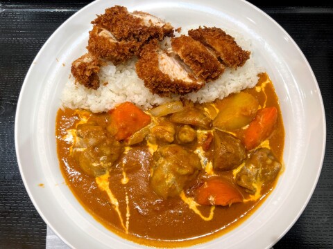 【マイカリー食堂】ごろごろ野菜チキンむねかつバターチキンカレー（トッピングチキン・松のや併設店限定） 2024年5月【期間限定】