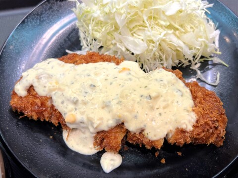 【松のや】タルタルチキンかつ定食（2024年6月）【定番メニュー】