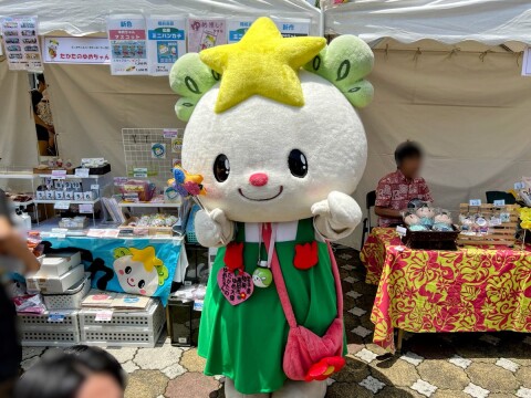 【ゆるキャラ】岩手県陸前高田市の「たかたのゆめちゃん」【ふっかちゃんバースデイぱーちぃ2024】