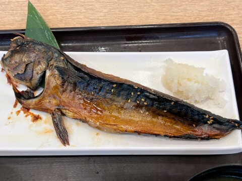 「築地食堂 源ちゃん」の「焼きトロさば定食」