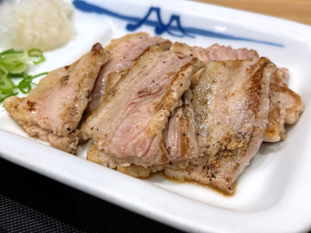 【松屋】厚切り豚カルビ焼肉定食【焼肉定食】