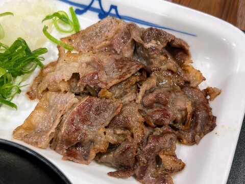 【松屋】カルビ焼肉定食【定番メニュー】