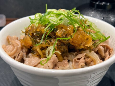 【松屋】青森発「ねぶた漬牛めし」（2025年8月）【店舗限定】