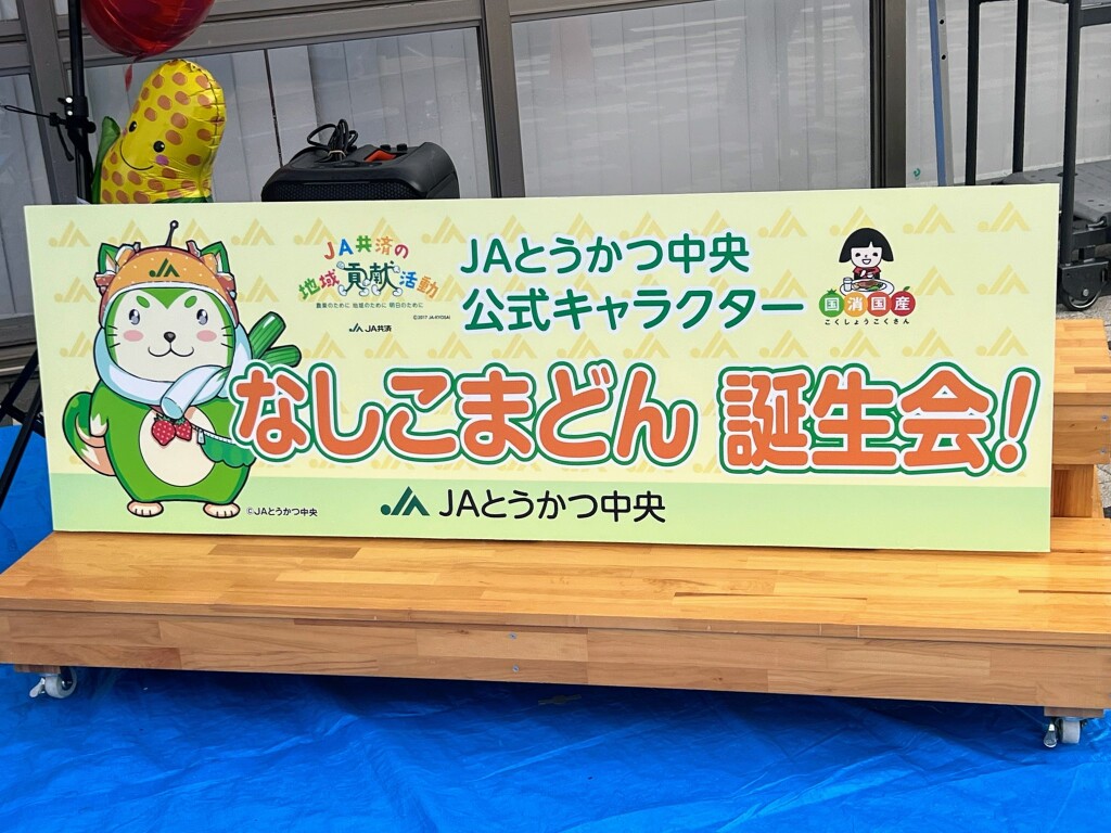 【ゆるキャラ】「なしこまどん誕生会」の思い出（2025年8月）【千葉県松戸市/なしこまどん/ゆめしばぶー】