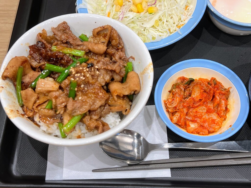 【松屋】「カルビホルモン丼」（2025年8月）【期間限定】