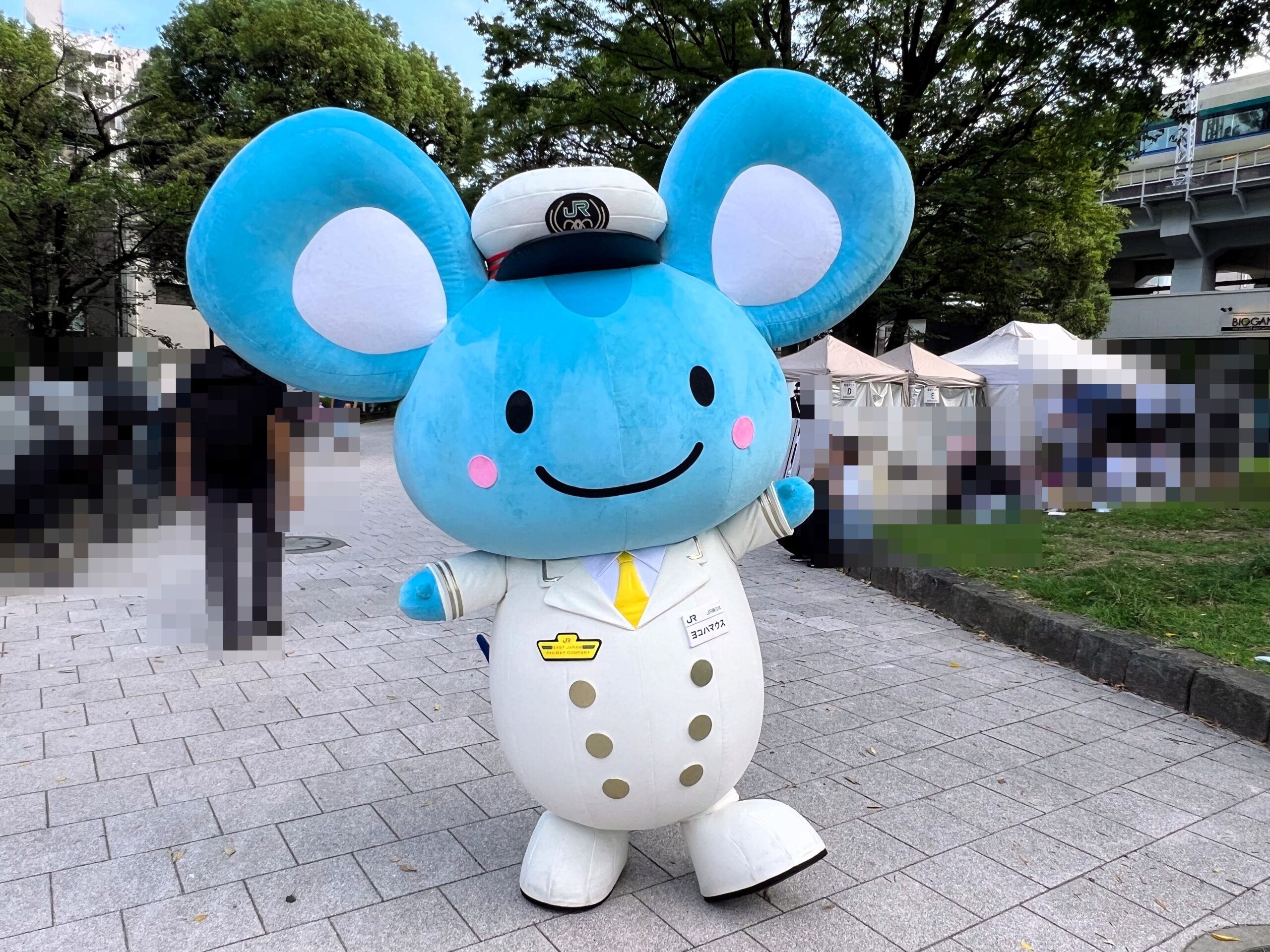【駅キャラ】JR横浜駅「ヨコハマウス」（2025年9月撮影）【ゆるバース2025】 | いちごいちえ写真部