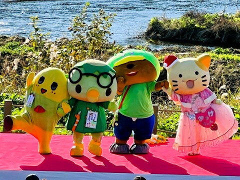 【ゆるキャラ】寸劇動画：宝幢寺のお地蔵さんとカッパ（埼玉県志木市）【第17回志木市民まつり/ふなごろー/カッパのこたろう/ビバッチェくん/みっけちゃん】