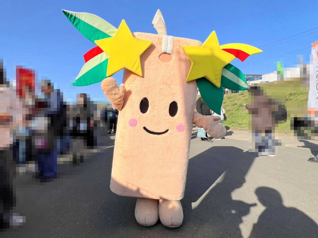 【ゆるキャラ】埼玉県小川町七夕まつりイメージキャラクター「星夢（すたむ）ちゃん」（2025年11月）【第18回志木市民まつり】