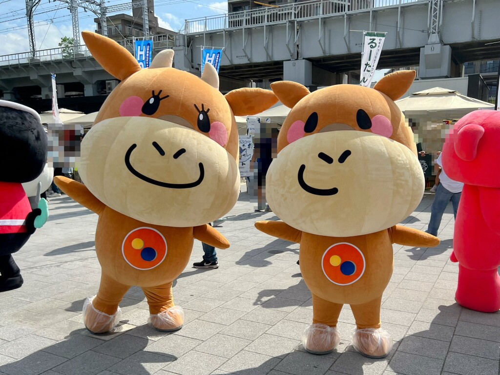 【ゆるキャラ】松屋フーズのキャラクター「マッキー」と「ヤッキー」（2025年9月）【ゆるバース2025】