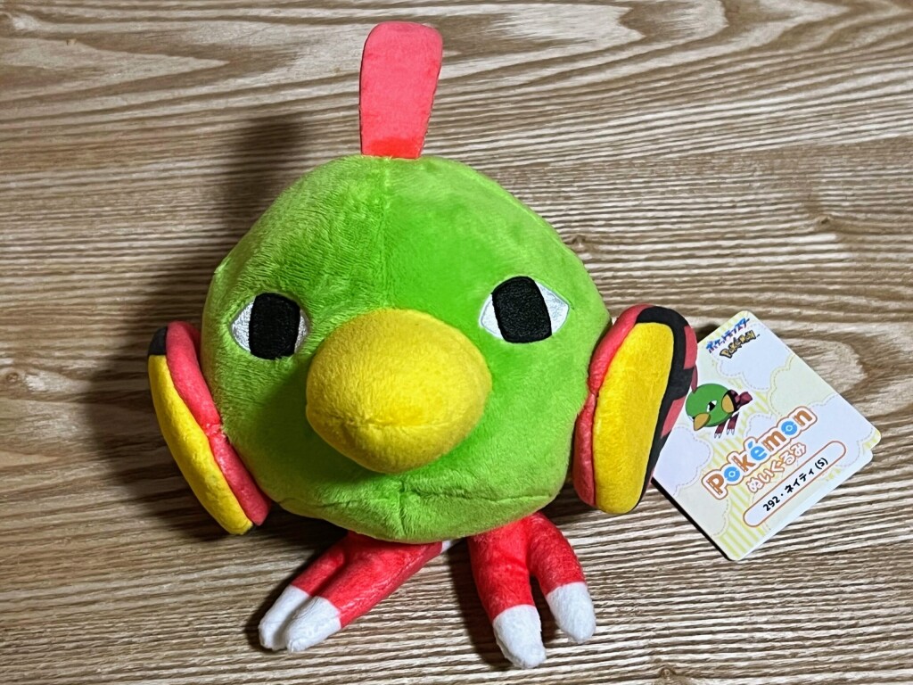 【グッズ感想】「ポケットモンスター ALL STAR COLLECTION PP292 ネイティ (S)」買ってみた【三英貿易/ポケモン/ぬいぐるみ】