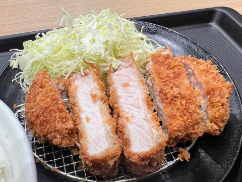 【松のや】「超厚切りリブロースかつ定食」(2026年1月)【過去の限定メニュー】