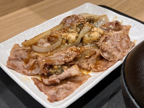 【松屋】「牛肉と牡蠣のオイスターソース炒め定食」（2026年2月）【過去の限定メニュー】