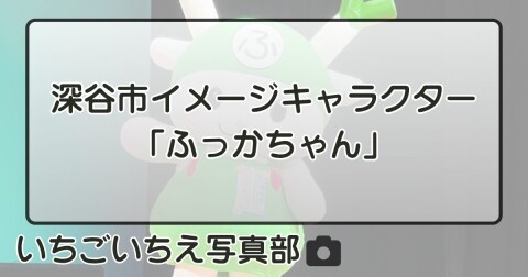 深谷市イメージキャラクター「ふっかちゃん」