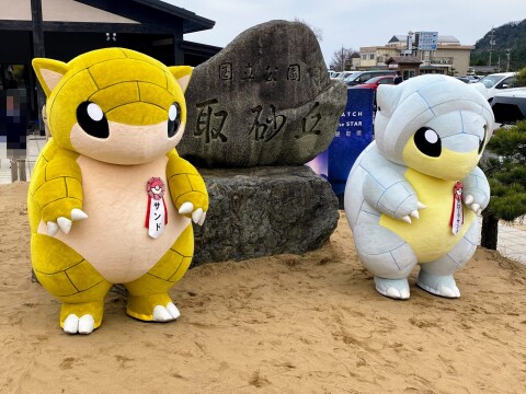 【サンド×鳥取県】とっとりふるさと大使「サンド」「アローラサンド」、産経新聞から取材を受けていました（2020年2月15日）【鳥取県鳥取市/鳥取砂丘】