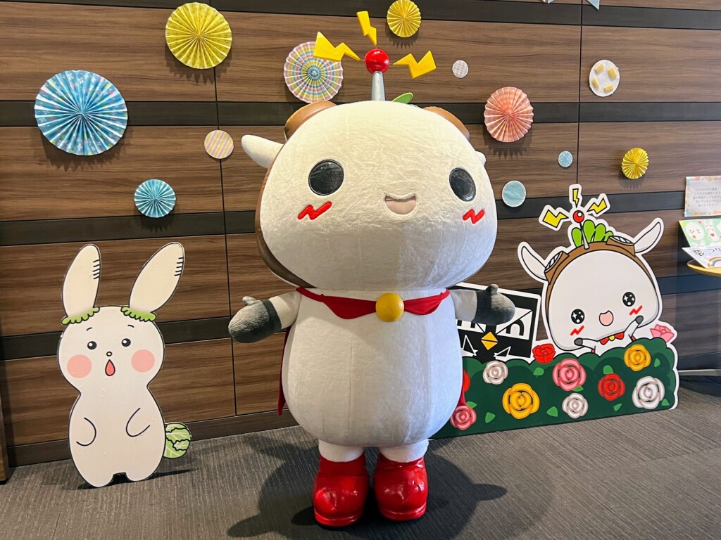 【ゆるキャラ】Coconeri・練馬つながるフェスタin練馬での一幕：練馬区公式アニメキャラクター「ねり丸」（2026年3月7日）【東京都練馬区】