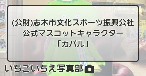 (公財)志木市文化スポーツ振興公社　公式マスコットキャラクター「カパル」