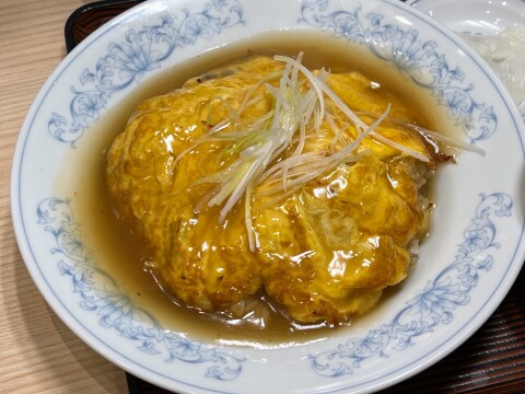 【ぎょうざの満洲】「天津飯 (関西風)」(2026年1月)【期間限定】