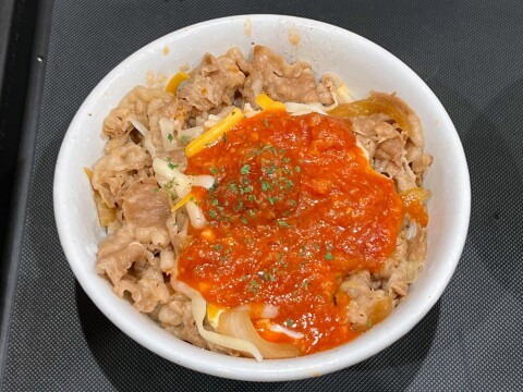 【松屋】「うまトマチーズ牛めし」(2026年4月)【期間限定】