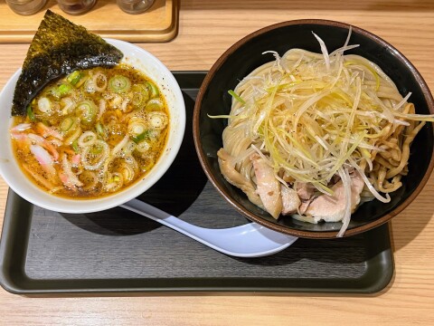 【舎鈴】 「創業ネギつけめん(並盛)」(2026年1月)【期間限定】