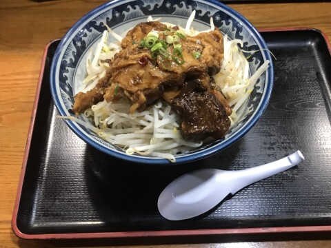 【知る人ぞ知る】岡山駅チカのラーメン屋「らぁめん丈」で「ぶっかけパイカラーメン」を食す（2019年6月撮影）【岡山県岡山市】