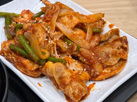 【松屋】「豚キムチ定食」（2026年8月発売・9月撮影）【期間限定】